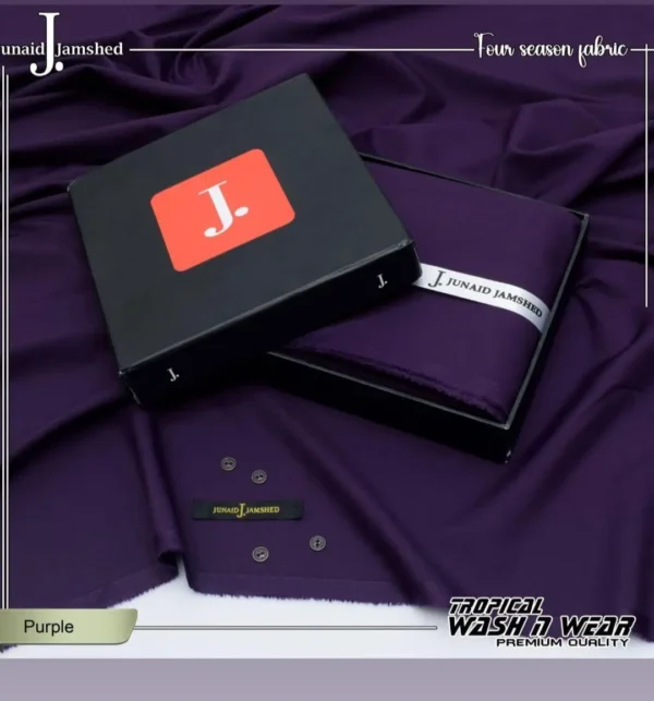 Men’s Unstitched Wash And Wear Plain Suit – Soft & Wrinkle-Free Fabric