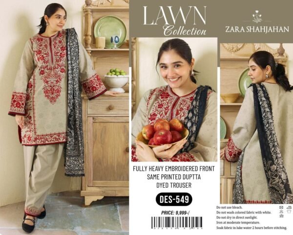Zara Shahjahan Airjet Lawn 2025 | Summer Collection by MHS | Zaphior